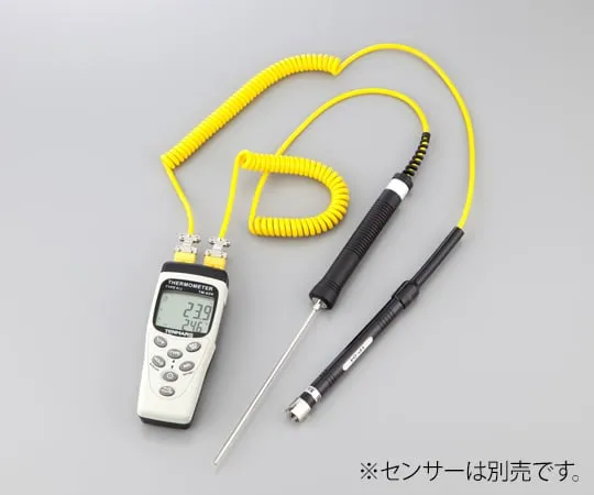 1-3429-02-20　［已停用］带校准证书的数字温度计2ch　TM-82N