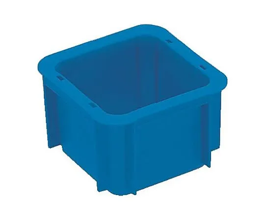 68-5195-15　168x168x103mm/1.6 L Container (Blue)　EA506AF-281