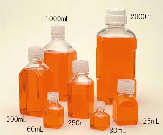 62-1611-56　方瓶PC透明30mL　2015-0030