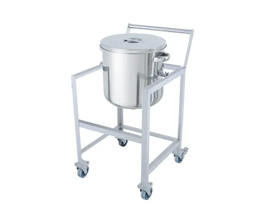 64-5068-30　Stainless Steel end plate type Universal Container 35L with Stand (with handle and lid)　DT-ST-ASCC-36