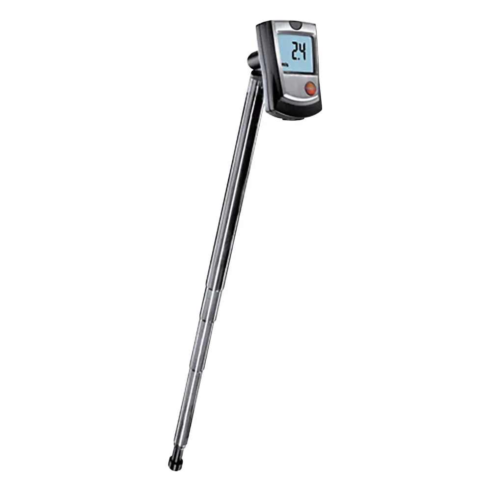 8-5355-11-20　带校准证书的热线式安检仪　testo405-V1