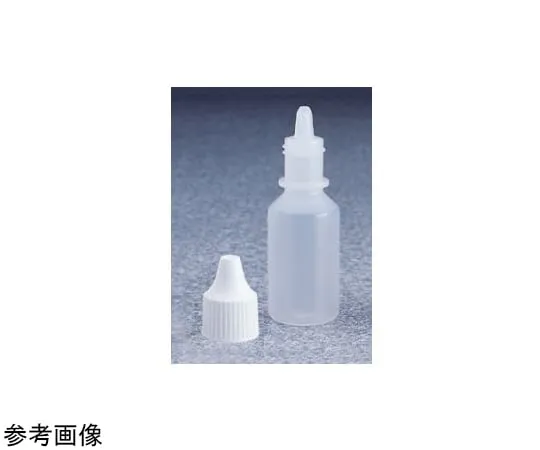 65-5637-39　Dropper Bottle 4 mL White Cap 1 Box (Contains 25 Pieces x 1 Case)　2750-9125