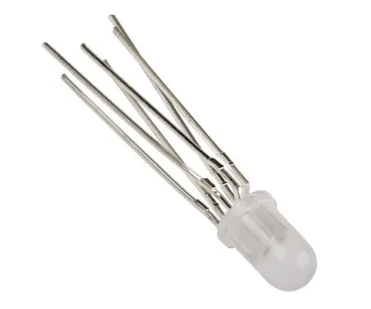 63-4744-37　2 V、2.2 V、4 V RGB LED 5 mm通孔，KingbrightLF5WAEMBGMBW　LF5WAEMBGMBW