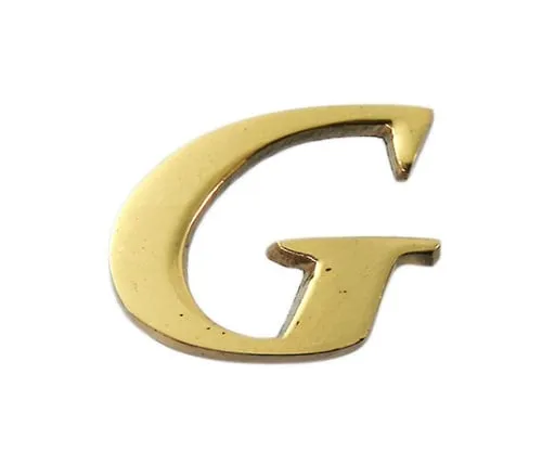 61-7430-57 黄铜金字大字G QL20-G