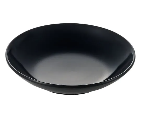 62-2922-17　Simple Dish Round Plate 12 Black　SP-23B