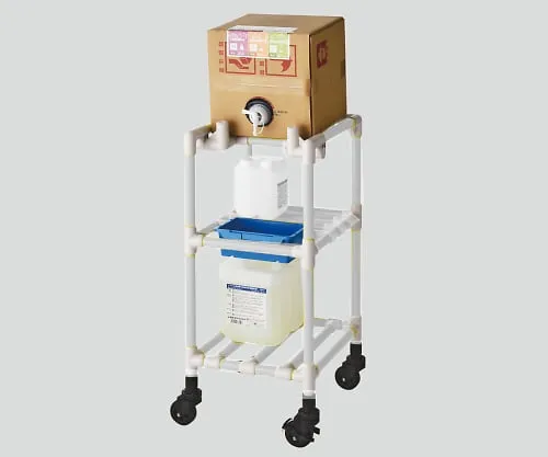 8-6547-01　［已停用］Cubitainer Cart (抗菌防霉ERECTA (R) ) 霜灰　FSQBC-C