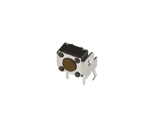 63-4777-15　棕色按钮触感开关，SPST-NO50 mA@12 V dc 1.3 mm　DTSA62NV