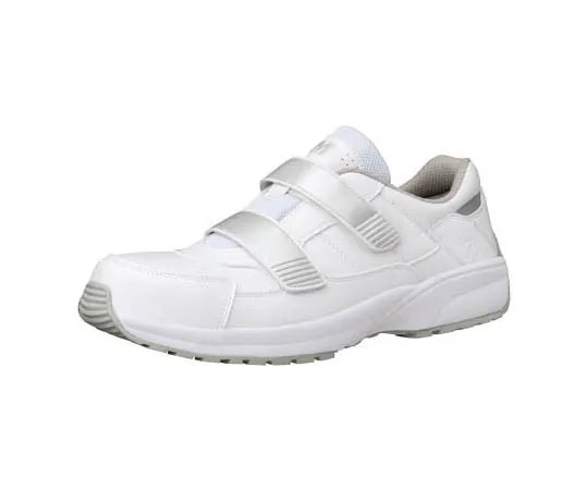 67-3127-46 JSAA Class B Certified Ultra-Light Anti-Static Sneakers with Toe Box White 22.0 cm SL-615S-W-22.0