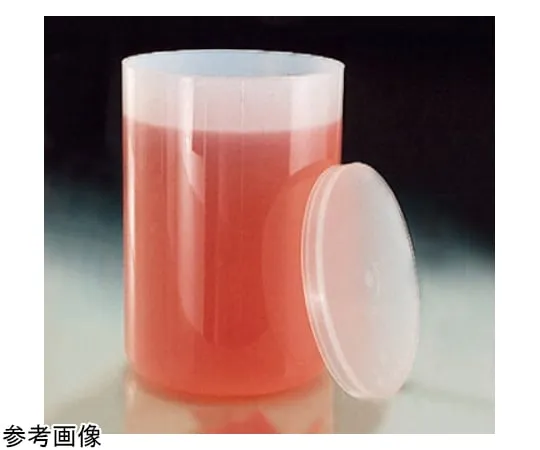 65-5642-33　Large Cylindrical Container (PP) (With Lid) 2.2 L　5352-0002JP