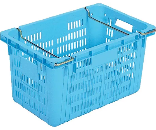 67-6649-14　Container A50M-2 (PP) with Handle Light Blue　10460801BL510
