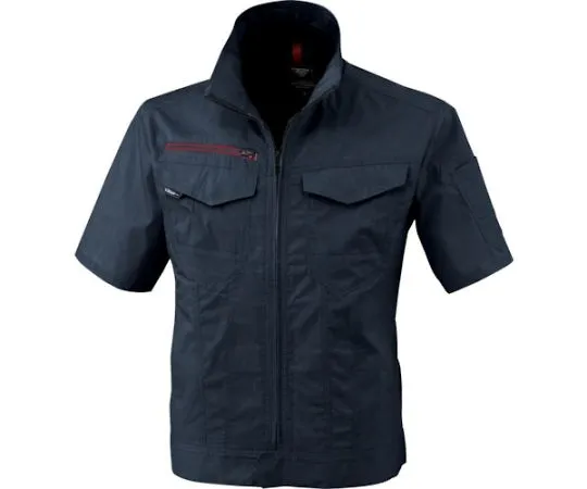 65-8398-98 Short Sleeve Blouson Deep Navy 3L 1751-19-3L