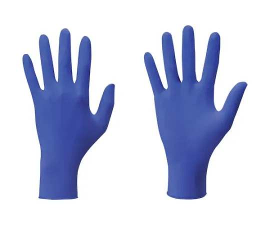 67-6859-68　No. 889 Nitrile Gloves 200 pcs S Size Purple 1 Box Nitrile Rubber Disposable Gloves Without Powder　NO889-S