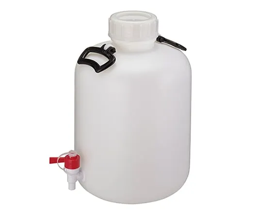 63-1279-16　Wide Mouth Bottle with Cock 20 L　0295