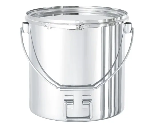 62-8611-07　Suspension Type Stainless Steel Sealed Container with Lower Folding Handle (Band Type) 10L　CTLBDF-24