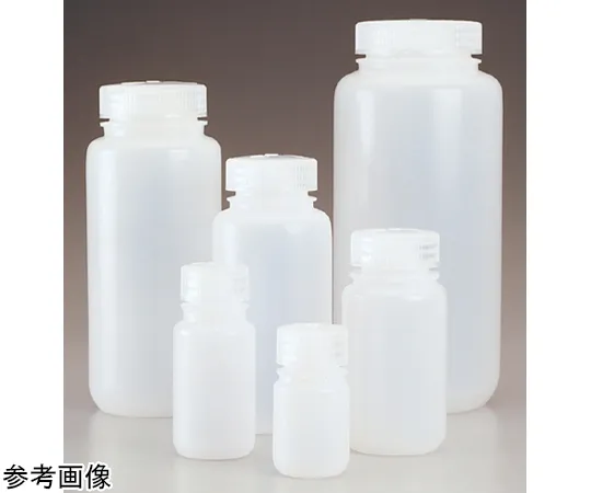 68-5628-94　Wide Mouth Lightweight Bottle 30 mL HDPE Bulk/Body/Cap Separately Packaged 1 Box (1000 Pieces)　312189-0001