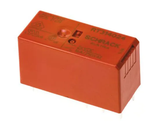 63-4719-65　TEConnectivityRT3SPDT非锁定继电器PCB安装，24V直流线圈，16A　RT314024 9-1393239-8