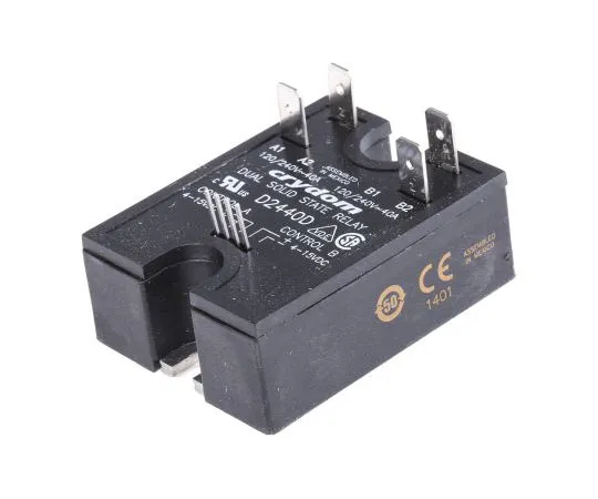 63-4738-88　Sensata/Crydom 40 A固态继电器，0交叉，表面贴装，SCR, 280 V最大负载　D2440D