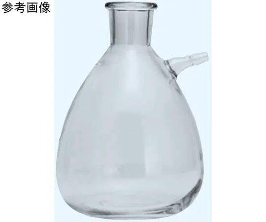 65-8684-50　Glass Suction Filtration Bottle White 1 L　646-180