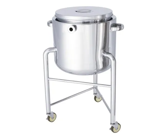 62-8610-72　Hopper Type Pressure Jacket Stainless Steel Universal Container with Leg 20L　HT-ST-TJ-L-30