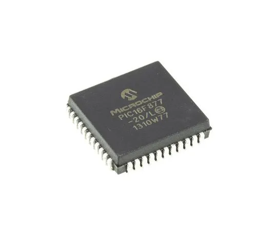 63-4804-83　单片机PIC16F877-20/L,8位PIC单片机，20MHz, 256 x 8字，8Kx 14字闪存，44-PinPLCC　PIC16F877-20/L
