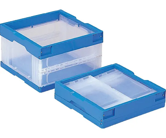 67-6657-96　Container 38B-2 Transparent/Blue　55225000TMBL