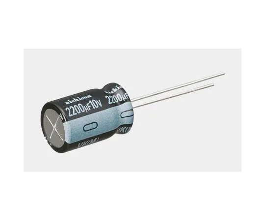 63-4811-92　尼希康100μF100V直流铝电解电容器，通孔10 (Dia。)x 16 mm+85°10 mm 5 mm　UVK2A101MPD