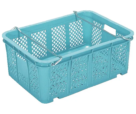 67-6649-21　Container A55 (PE) with Handle Light Blue　10551101BL502