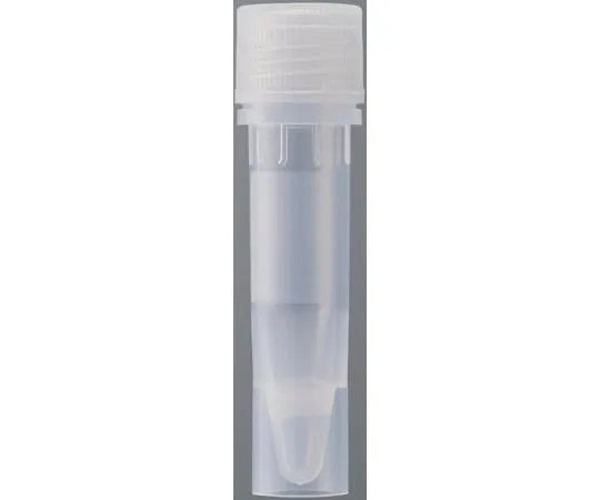 65-6911-25　AGB Screw Cap Tube 1.5 mL Freestanding Unsterilized 500 Pieces　MCSCT-1.5-SS-C-NC-C-PP