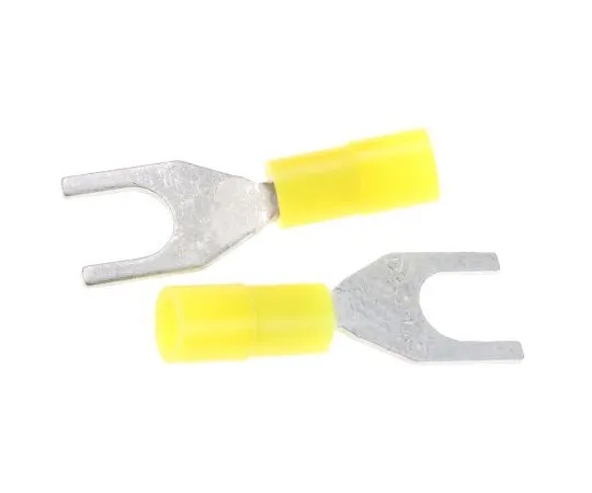63-4742-03　RS PRO绝缘压痕铁锹连接器，0.2mm2至0.5mm2,26AWG至22AWG,M3.5螺柱尺寸尼龙，黄色　239-4183