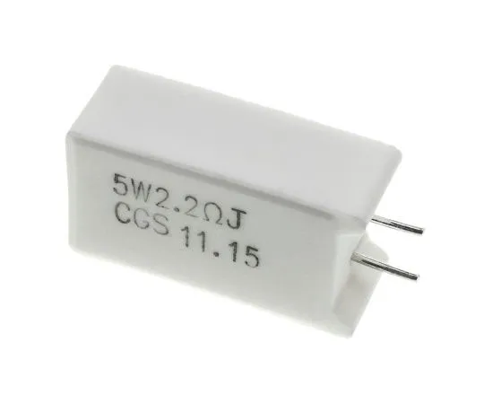 63-4723-94　TE连接性2.2Ω5 W绕线电阻±5%±300 ppm/°C　SQMW52R2J