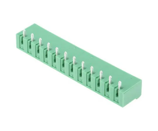 63-4719-93　Phoenix Contact MSTBA 2.5/12-G-5.08, 12 Way,1Row, Right Angle PCB Header　1757349