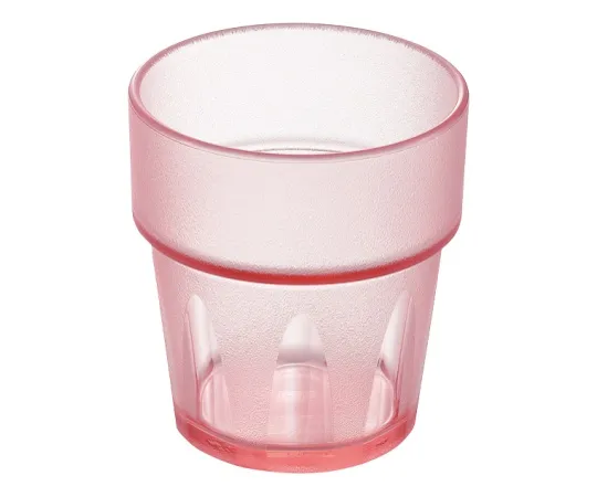 62-2922-61　Clear Tableware King Tumbler 260 mL (Pink)　TR-804P
