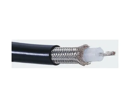 63-4748-27　Bedea Black Unterminated to UnterminatedRG214/U同轴电缆，50Ω10.8mm OD 20 m　RG214/U