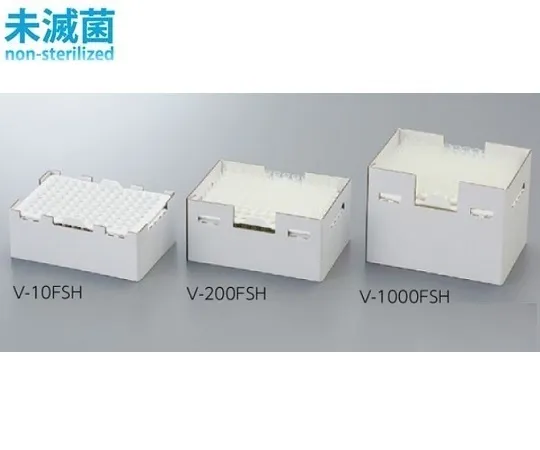 3-6632-01　［已停用］Violamo (R) Sakura Tip备份板，适用于机架式Pack 10μl　V-10RS