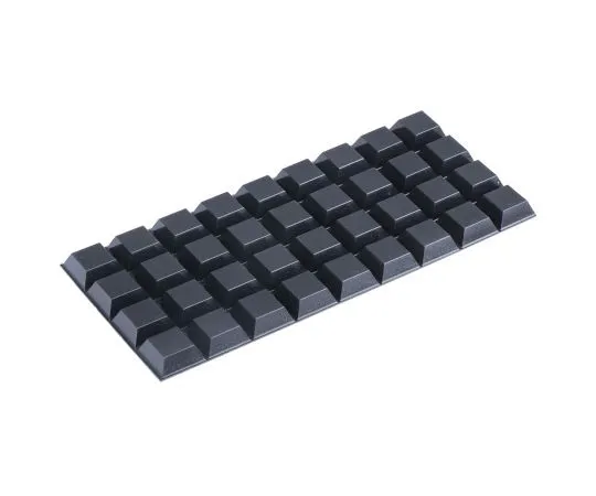 63-4748-86　3M锥形方形防振脚SJ5023BLACK,20.5mm直径。天然橡胶+66°C -34°C　SJ5023 BLACK