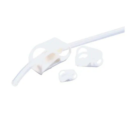 61-8694-51　Ống Kẹp L Trắng 10Pcs　340TCLW