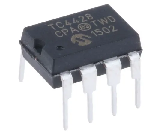 63-4727-02　微芯片双低侧MOSFET电源驱动器，1.5A8针，PDIP　TC4428CPA