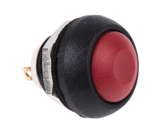 63-4775-81　APEM单杆单掷 (SPST) 瞬间推动按钮开关，IP67, 13.6 (Dia。) mm,Snap-In,32Vac　ISR3SAD600