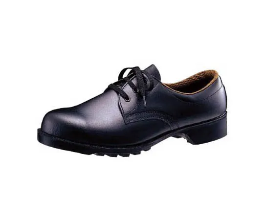 67-3121-01 JIS Certified Oil and Chemical Resistant Rubber Sole Safety Shoes Black 23.0 cm V251NT-23.0