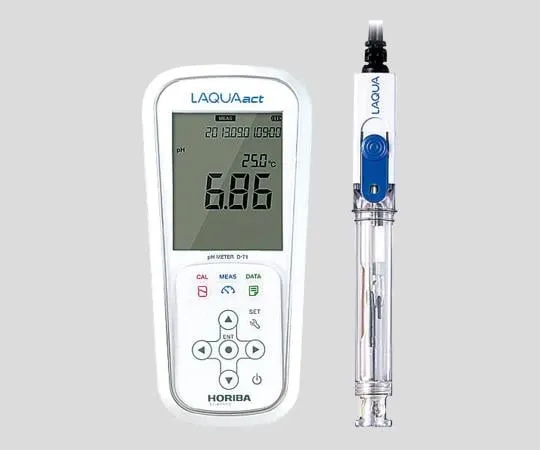 1-4713-35　［已停用］便携式pH和水质计 (塑料体pH电极组)　D-75S