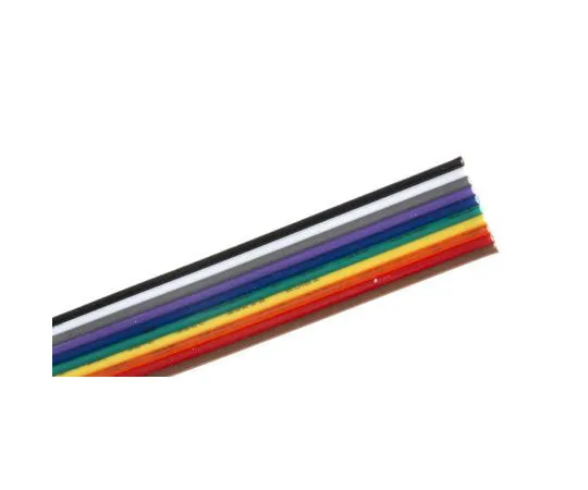 63-4728-93　RS PRO 10无屏蔽扁平丝带电缆，宽12.7 mm,高25 m　214-0677