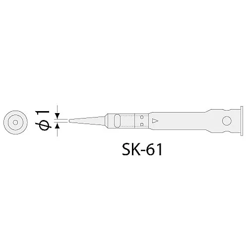 61-0411-94　焊接接头 (适用于CauterizerSK-60系列)　SK-61