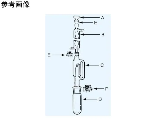 65-8678-04　PCB Reflux/Steam Distillation Equipment Mounting Set　158-SET