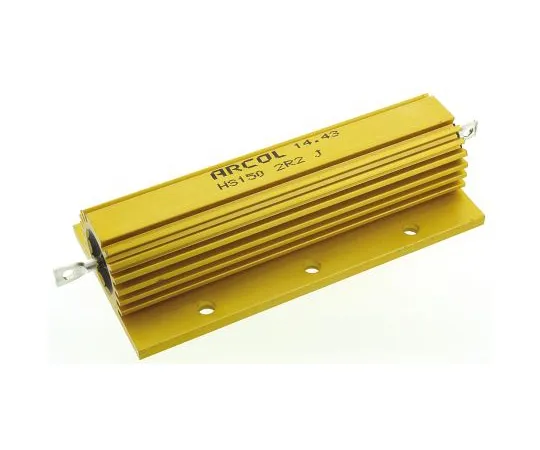 63-4758-76　ArcolHS150系列铝包轴丝壁板贴装电阻，2.2Ω±5% 150W　HS150 2R2 J
