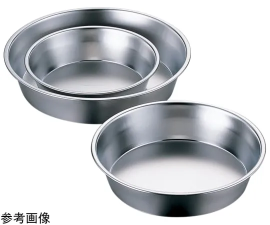 65-3907-86　Stainless Round Tray 15 cm　99815