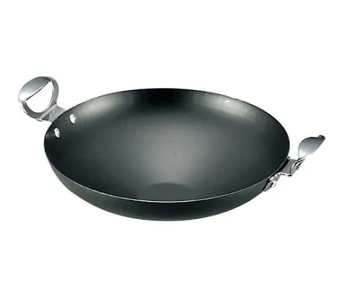 61-6528-06　K Iron Wok with Two Handles 27 cm　5744700