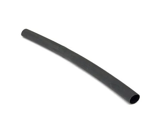 63-4666-74　Heat Shrink Tube Polyolefin 3 mm Before Shrink 1 mm After Shrink Sleeve length 1.2 m Black　DWFR-31-0-STK