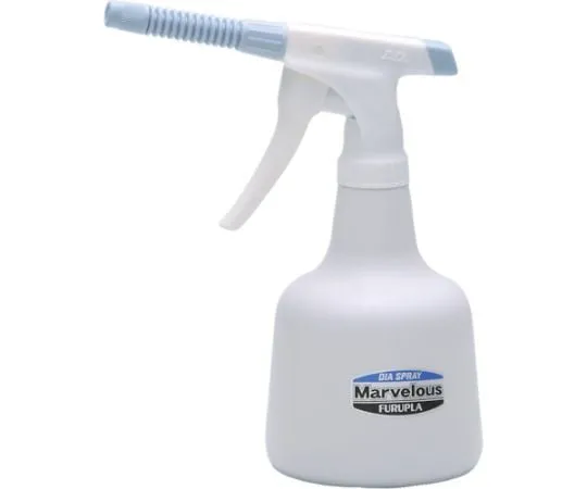 68-4797-48　Diamond Sprayer Marvelous 8 cm Straight Nozzle 500 mL (Light Blue)　4530-22