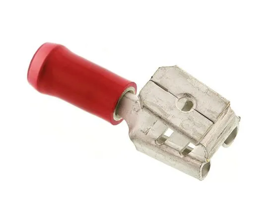 63-4799-73　TE Connectivity PIDG FASTON.250系列绝缘外壳背负式端子，6.35 x 0.81mm,0.3mm2至1.5mm2,22AWG至　160834-2