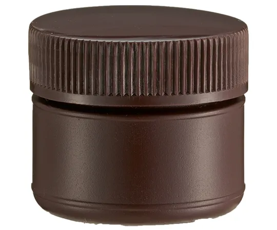 67-6874-60　Wide Mouth Bottle PE Brown 20 mL　0080BR